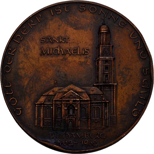 Medaille 1962 hamburg 200 - 1962,