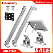 Solarmodul Halterung PV Individuell Verstellbar Flachdach Befestigung Montage DE