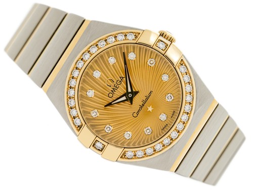 Damenuhr omega constellation - damenuhr,