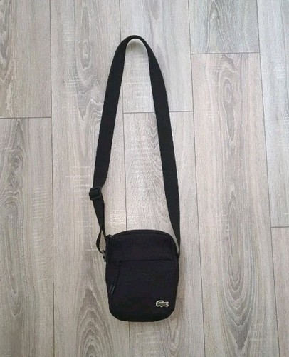 Lacoste umhängetasche schwarz - lacoste,