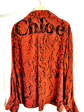 Seiden bluse von chloe gr - seiden-bluse,