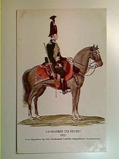 75 Jahre Österr. Gendarmerie 1848-1924, Gendarm zu Pferd 1827, Uniform, Künstler