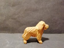 Holzfigur geschnitzter Hund Collie? Puppenstube Erzgebirge?