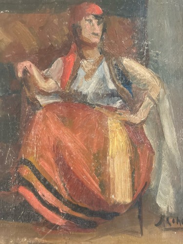 öl gemälde auf leinwand frau - gemälde,