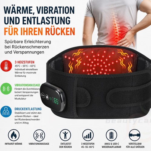 Rotlicht massagegürtel - rotlicht,