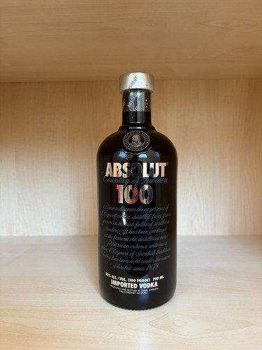 Absolut vodka 100 limited - vodka,
