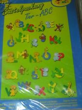 Bastelpackung Tier-ABC - Fischer Fensterbilder