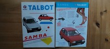 Prospekte TALBOT Samba auch
