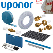 Uponor Minitec Fußbodenheizungsset Pex-Rohr Eurokonus Noppenplatte (15mm Aufbau)