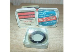 DDR ORWO Hinterklebeband  für Magnetband 3 Stück