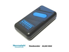 Normstahl Handsender 40,685 MHz 1-Kanal 1K FM HS FHS20-00 Digital Sender #