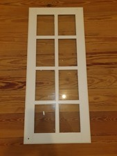 Lidingö Front Vitrinentür 40x92 cm Ikea weiß Küchenschrank Tür Rationell Faktum