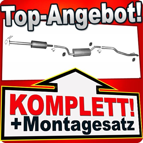 Auspuff für ford focus - auspuff,