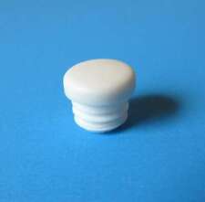 4 Stück Abdeckkappen Weiß 10mm rund Fußkappen Endkappen Lamellenstopfen Kappe