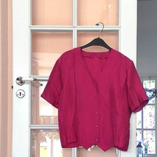 Damen Seidenbluse   Gr. M