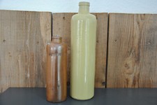 2 antike Tonflasche 0,25 L