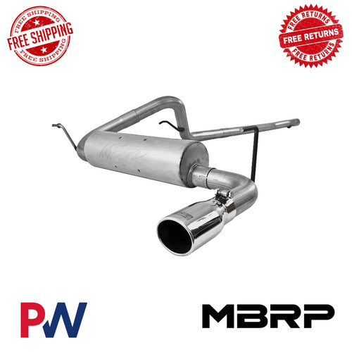 Mbrp cat back al exhaust - 2.5'',