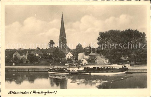 Holzminden weser schiff - weser,