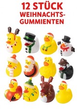 ? 12er Set Weihnachts-Gummienten – Perfekt für Badewanne, Deko & Geschenkideen!
