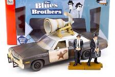 1:18 Auto World 1974 Dodge Monaco Bluesmobile with Loud Speaker Blues Brothers +