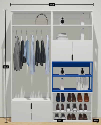 Ikea platsa garderobe mit - platsa,