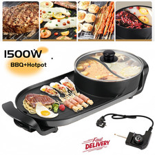 Elektro grillpfanne 2in1 - grillpfanne,