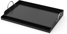onlyfire Grillplatte Keramisch BBQ Plancha 58,5x40,5cm Schwarz Universal