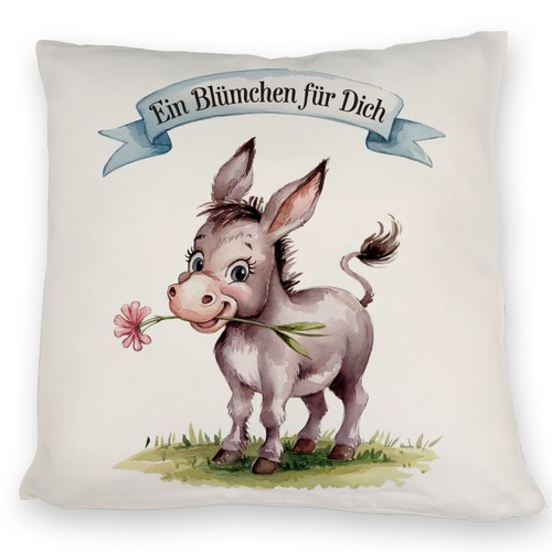 Ein blümchen für dich kissen - für,