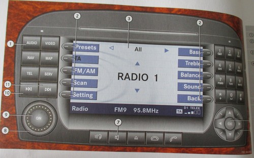 Mercedes benz comand - (2003), mercedes-benz