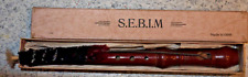 Seltene Sopranino F Blockflöte S.E.B.I.M. made in GDR