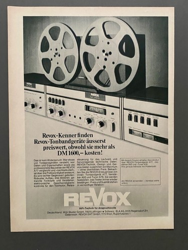 1970 revox tonbandgerät - 1970,