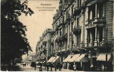 AK AK Wiesbaden Wilhelmstraße m. Hotel Cacilie DEUTSCHLAND (1120482)