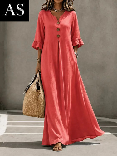 Damen maxikleid mit - damen,