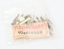 E1641 Fleischmann H0 614958 Ersatzteil 10x RADKONTAKT LIN.F.STEUERW.4415