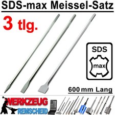 3-tlg SDS-max Meißel Set