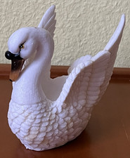 Keramikschale Schwan Deko