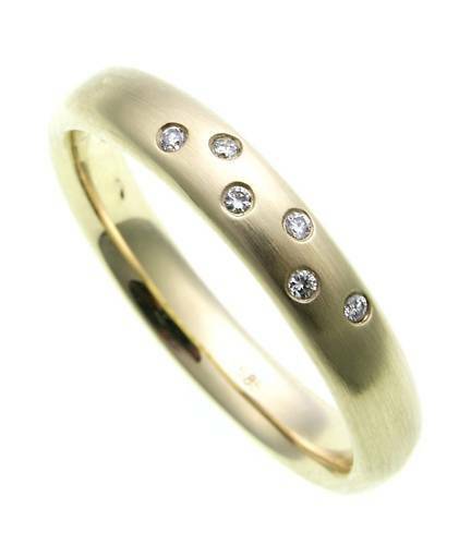 Damen ring brillant 04ct - damen, 0,04ct