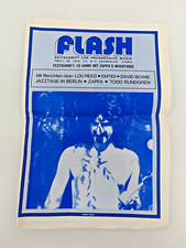 Flash Zeitschrift für progressive Musik Lou Reed Emtidi David Bowie Jazztage
