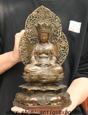 11''Old Tibet Bronze Backlight