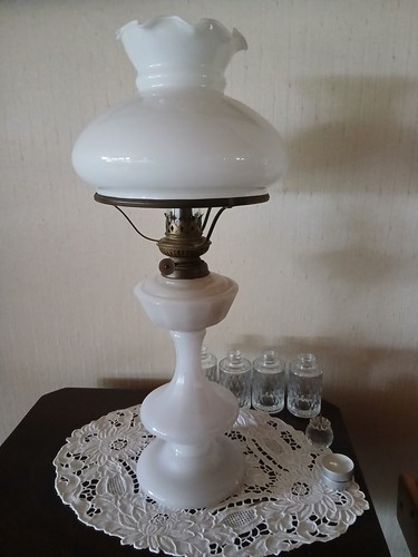 Alte petroleumlampe korpus - ,korpus, in