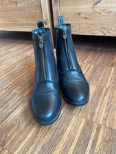 Ariat Damen Reitstiefeletten, schwarz mit Reißverschluß vorne, Größe 41,5