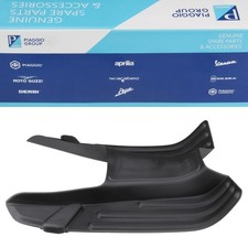 Fußmatte Trittmatte schwarz original für Piaggio Vespa LX LXV 50-150ccm