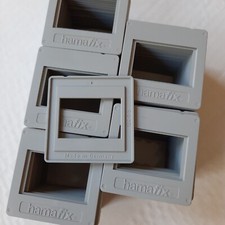 500 Stück HAMAFIX-Rahmen grau 24x36 5x5 Kleinbild Diarahmen