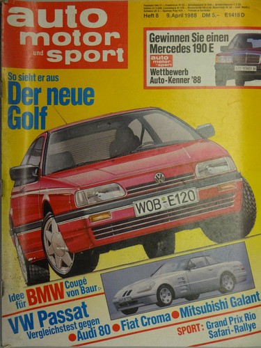 Auto motor sport 88 - 88, 1988