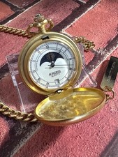 Krone mondphase taschenuhr - krone,