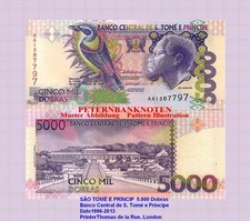 SAO TOME and  PRINCIPE  5000
