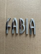 Skoda Fabia Badge Rear Emblem