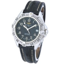 Breitling Colt Stahl Leder Box