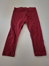 Baby Mädchen Leggings Gr. 74/80 Bordeauxrot Lupilu Gebraucht, Guter Zustand!