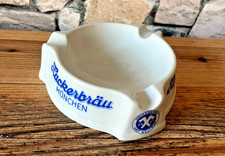 ✨Toller Werbe Aschenbecher Hackerbräu München aus Bavaria Steingut 